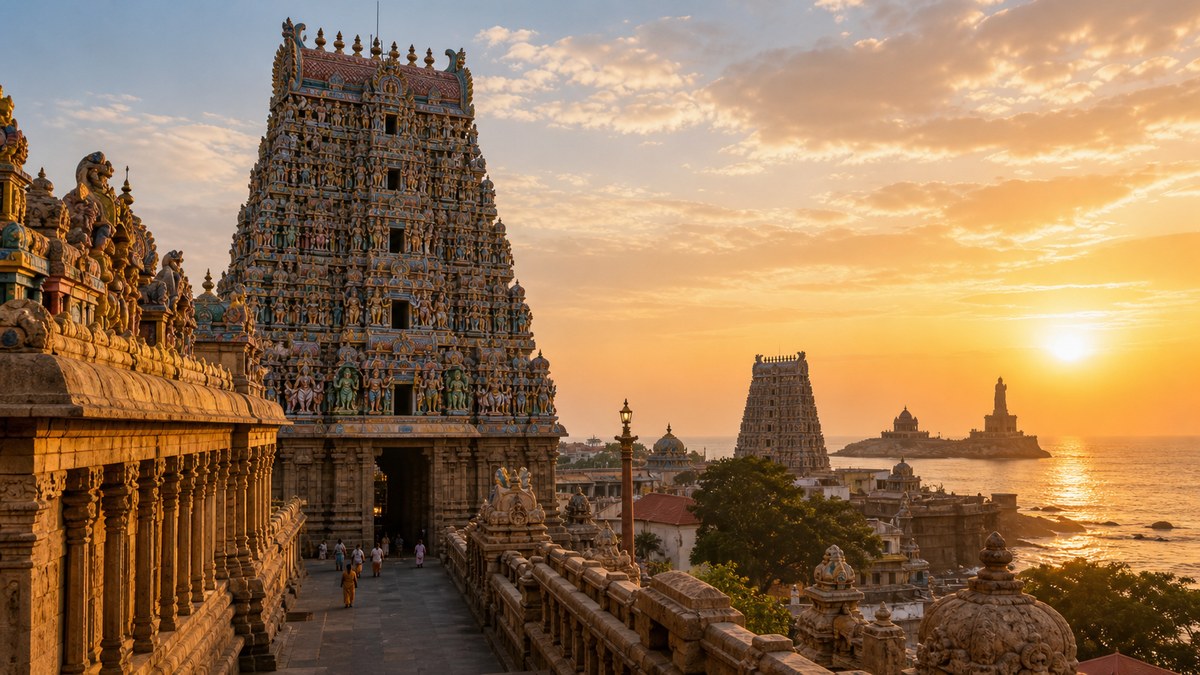 Madurai, Rameswaram & Kanyakumari Package